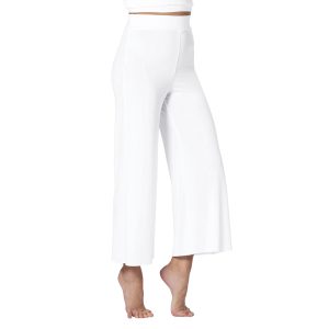 Full Lycra Cropped Wide Leg Pants